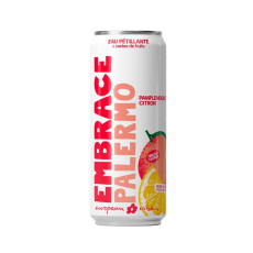 Embrace - Eau pétillante Palermo citron pamplemousse canette 330ml x12