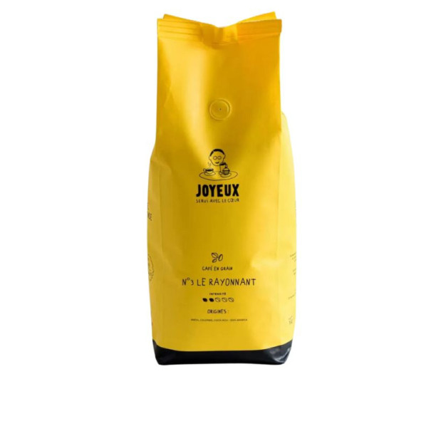 Café Joyeux - Le rayonnant café de spécialité en grain sachet 1kg