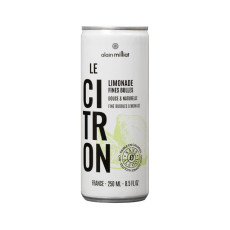 Alain Milliat - Le citron limonade canette 250ml x12 bio Alain Milliat - Le citron limonade canette 250ml x12 bio