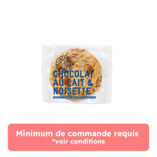 La Fabrique Cookies - Cookies pépites chocolat au lait et noisettes sachet individuel 75g x16 La Fabrique Cookies - Cookies pépites chocolat au lait et noisettes sachet individuel 75g x16