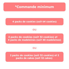 La Fabrique Cookies - Cookies matcha chocolat blanc sachet individuel 75g x16 Bio