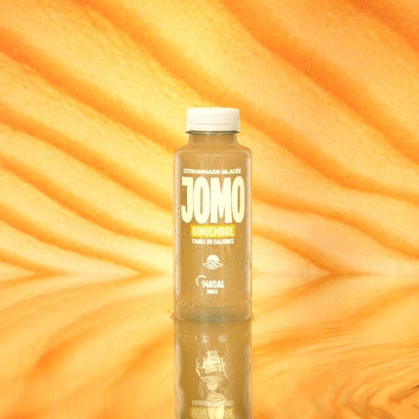 JOMO - CITRONNADE GLACEE GINGEMBRE BOUTEILLE RPET 350ML x12 BIO