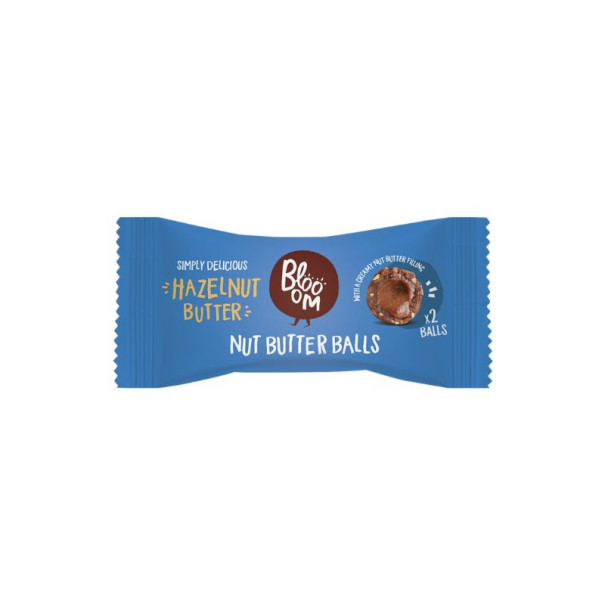 Blooom - Nut butter balls au beurre de noisette 36g x12 Bio