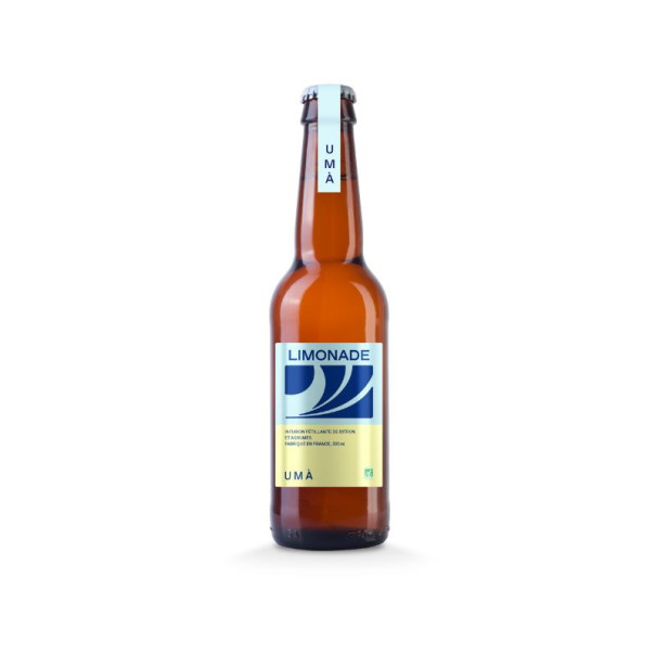 Umà - Limonade bouteille verre 330ml x12 Bio