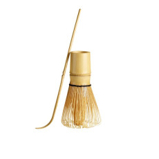 Kusmi Tea - Coffret fouet et spatule à matcha en bambou