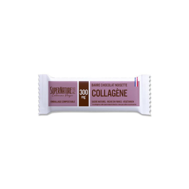 Supernature - Barre chocolat matcha collagène 32g x30