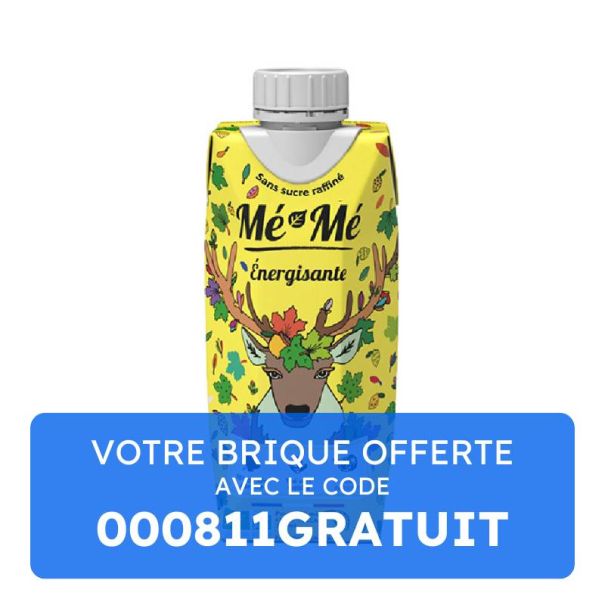 ME-ME - ENERGISANTE THE MATCHA ERABLE CITRON 330ML ECHANTILLON x1 BIO