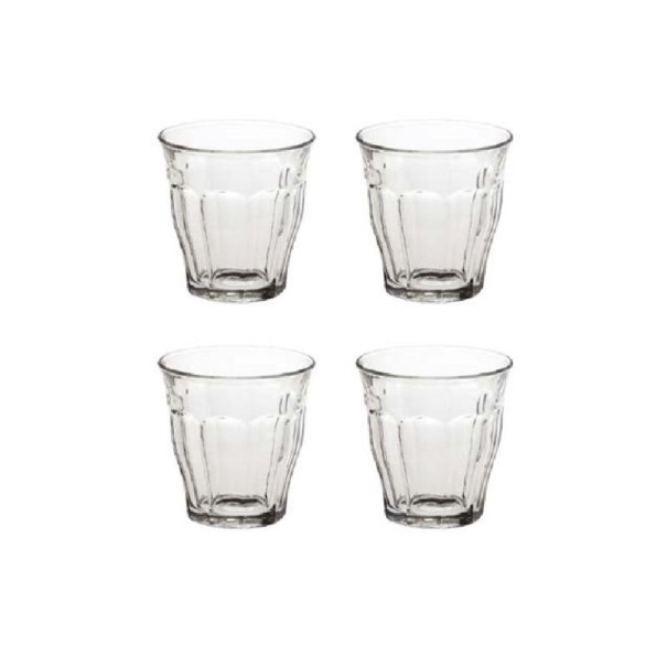 DURALEX - PICARDIE SET DE 4 VERRES 160 ML