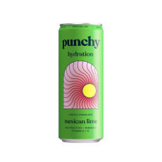 Punchy - Boisson pétillante hydratation au citron mexicain 330ml x12