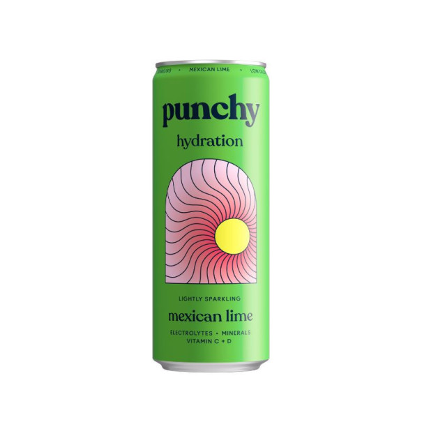 Punchy - Boisson pétillante hydratation au citron mexicain 330ml x12