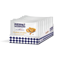 PIERROT GOURMAND - CACAHUETES CARAMELISEES POINTE DE VANILLE 45G X12 PIERROT GOURMAND - CACAHUETES CARAMELISEES POINTE DE VANILLE 45G X12