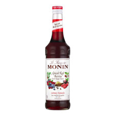 Monin - Sirop fruits rouges épices bouteille verre 700ml