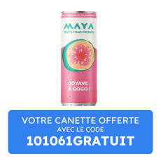 Maya -  Jus de goyave rose canette 330ml x1