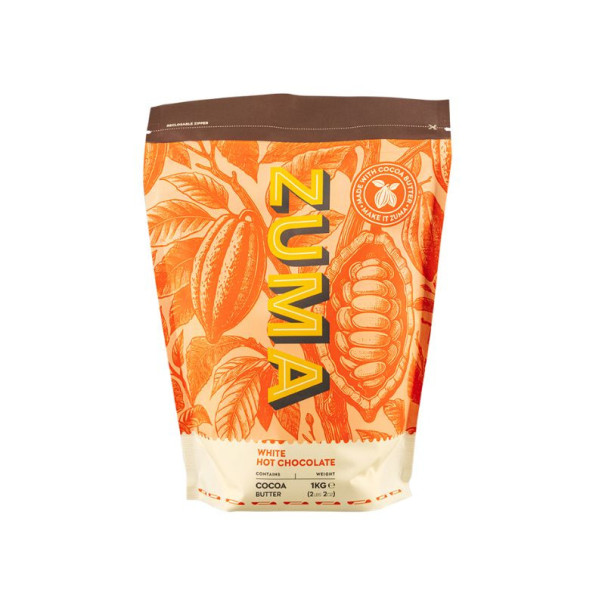 Zuma - Chocolat Chaud Blanc Sachet 1kg - Delidrinks 