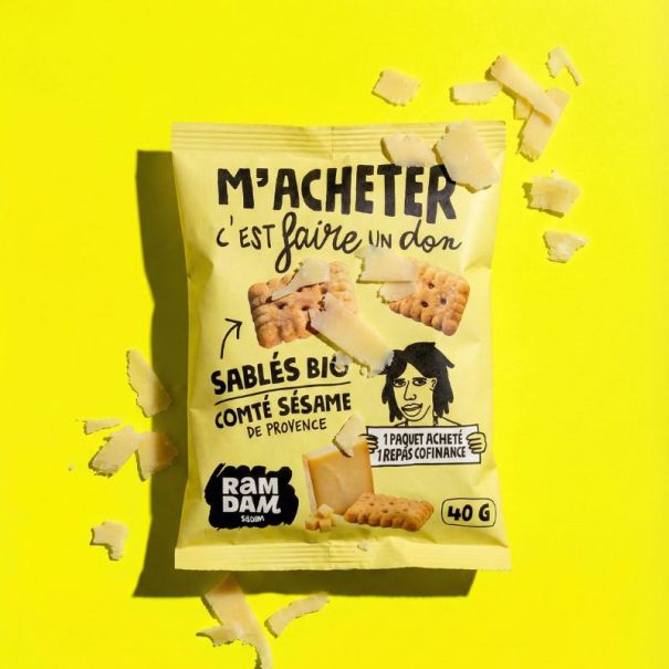 RAMDAM - SABLE COMTE SESAME SACHET 40G x16 BIO