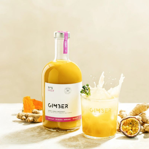GIMBER - S°1 SWEET LILLY CONCENTRE GINGEMBRE PASSION 500ML BIO