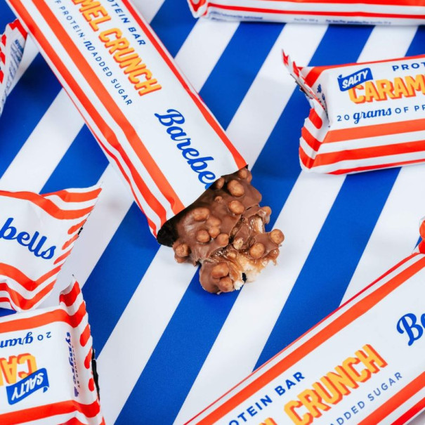 Barebells - Protéine barres caramel crunch 55g x12