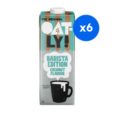 OATLY - BOISSON VEGETALE AVOINE BARISTA SAVEUR COCO BRIQUE 1L x6