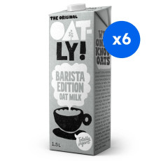 OATLY - BOISSON VEGETALE AVOINE BARISTA BRIQUE 1.5L x6