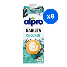 ALPRO BARISTA - BOISSON VEGETALE COCO BRIQUE 1L x8