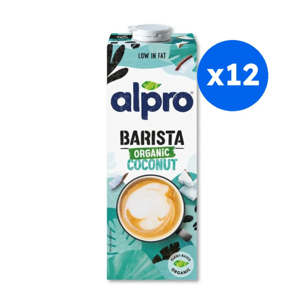 ALPRO BARISTA - BOISSON VEGETALE COCO BRIQUE 1L x12 BIO