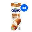 ALPRO - BOISSON VEGETALE AMANDE BRIQUE 1L x8