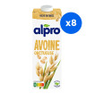 ALPRO - BOISSON VEGETALE AVOINE BRIQUE 1L x8