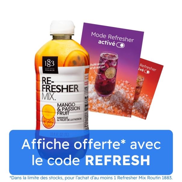 ROUTIN 1883 - REFRESHER MIX MANGUE PASSION 1L