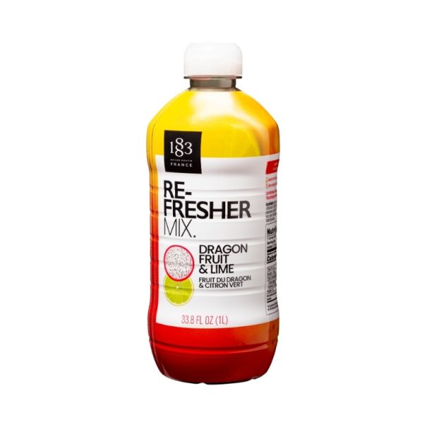 ROUTIN 1883 - REFRESHER MIX FRUIT DU DRAGON CITRON VERT 1L