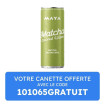 Maya - Eau de coco au matcha canette 300ml x24