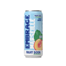 Embrace - Soda Marseille pêche menthe canette 330ml x12