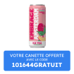Embrace -Thé glacé Amsterdam thé noir framboise pêche canette