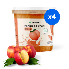 NOSTEA - PERLES DE FRUIT SAVEUR PECHE SEAU COLORANTS NATURELS 3.2KG