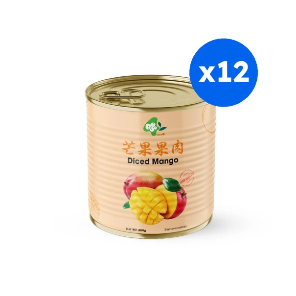 BOBOQ - MORCEAUX DE MANGUE BOITE 850G