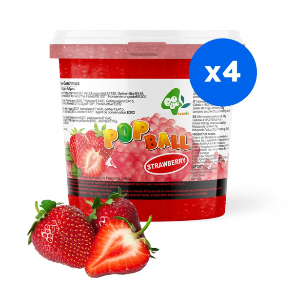 BOBOQ - BOBA FRAISE SEAU 3.2KG