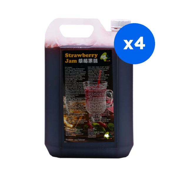 BOBOQ - CONFITURE FRAISE STRAWBERRY JAM 4.5KG