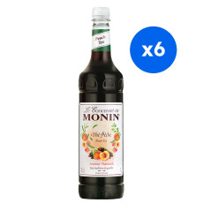 MONIN - CONCENTRE THE PECHE 1L BOUTEILLE PET