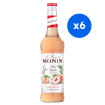 MONIN - SIROP PECHE BLANCHE 700ML BOUTEILLE VERRE