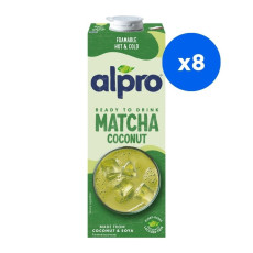 ALPRO - BOISSON VEGETALE MATCHA COCO BRIQUE 1L x8