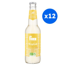 FIZZ - TROPICAL BOUTEILLE VERRE 330ML x12 BIO