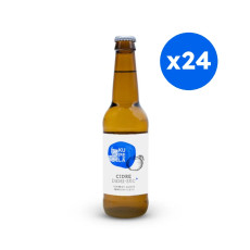 KUPELA - CIDRE DEMI SEC ALC.4%BOUTEILLE VERRE 330ML X24