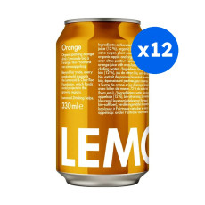 LEMONAID - ORANGE CANETTE 330ML x12 BIO