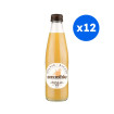 MENEAU - SMOOTHIE ANANAS BANANE BOUTEILLE VERRE 250ML x12 BIO