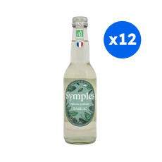 SYMPLES - INFUSION PETILLANTE BASILIC 330ML x12 BIO
