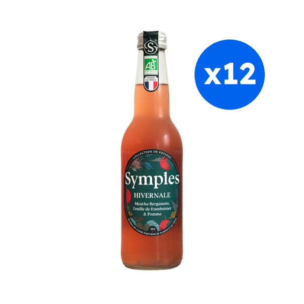 SYMPLES - INFUSION PETILLANTE HIVERNALE 330ML x12 BIO