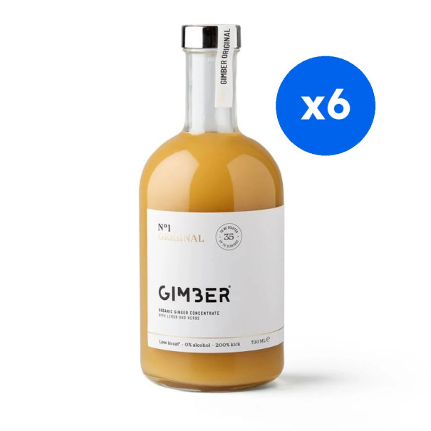 GIMBER - N°1 THE ORIGINAL CONCENTRE GINGEMBRE 700ML BIO