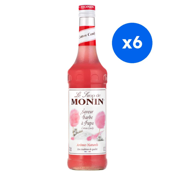 MONIN - SIROP BARBE A PAPA 700ML BOUTEILLE VERRE