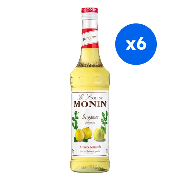 MONIN - SIROP BERGAMOTE700ML BOUTEILLE VERRE