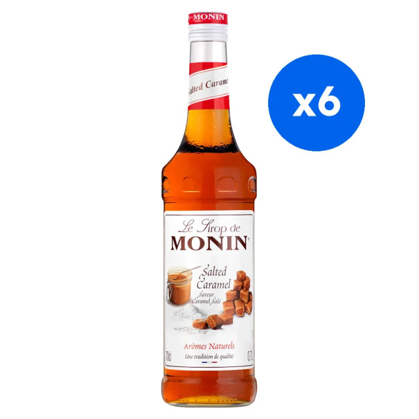 MONIN - SIROP CARAMEL BEURRE SALE 700ML BOUTEILLE VERRE