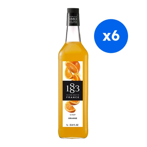 ROUTIN 1883 - ORANGE SIROP 1L BOUTEILLE VERRE